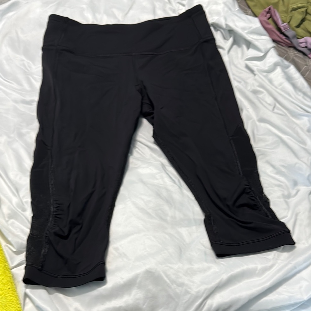 Lululemon Athletica Black Leggings Full-Length Stretch